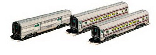 Williams 43050 Canadian Pacific 60' Streamline Passenger Cars (Set of 3)