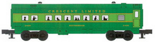 Williams 43255 Southern O27 Streamline Passenger Car (Pack of 4)