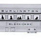 Williams 43256 Chicago Burlington & Quincy O27 Streamline Passenger 4-Pack