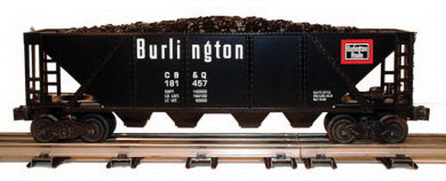 Williams 47602 O Scale CB&Q Burlington Quad Hopper #181457