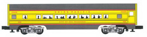 Williams 43019 O Scale Union Pacific 60 Ft. Streamline Passenger 2-Pack