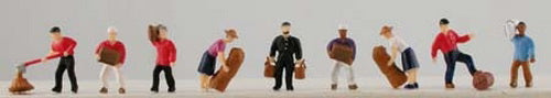 Model Power 1372 Farmer's Market Figures (Set of 9)