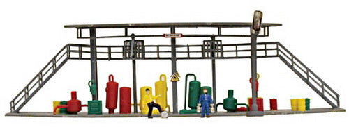 Model Power 2591 N Tank Filling Station Built Up
