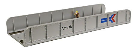 Model Power 123 HO Scale Amtrak Girder Bridge w/Figures
