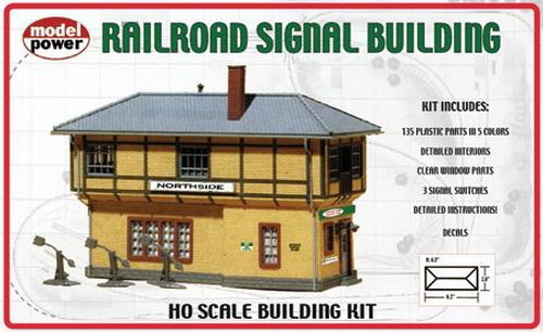 Model Power 403 HO Scale Raildroad Signal Building Kit