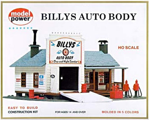 Model Power 414 HO Billy's Auto Body Building Kit