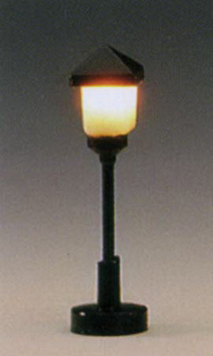 Model Power 494 HO Lighted Lamp Post Gas Light Frosted (Pack of 3)