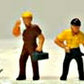 Model Power 5701 HO Work Crew Painted Figures (Set of 6)