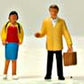 Model Power 5705 HO Townspeople Figures (Set of 6)