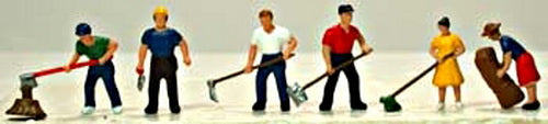 Model Power 5715 HO Farm People Figures (Set of 6)