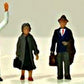 Model Power 5724 HO Pedestian Figures Going to Board the Train (Set of 6)