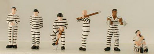 Model Power 5783 Prisoners blck & wht Strp