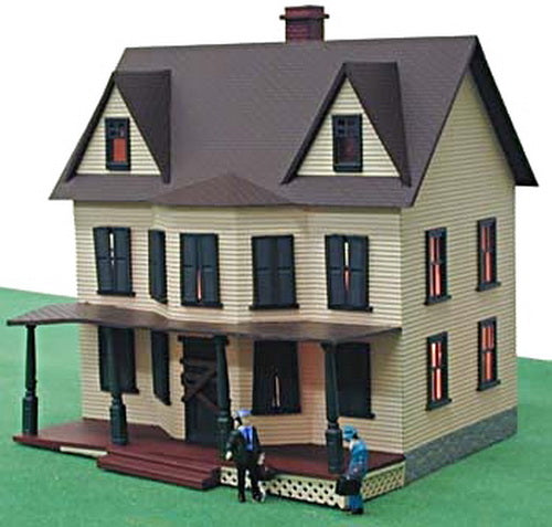 Model Power 586 HO Scale Haunted House Built-up Lighted