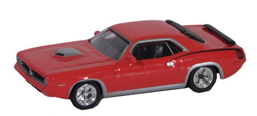 Model Power 19451 Minis HO Red '70 Plymouth Hemi Barracuda 1970