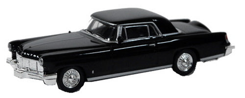Model Power 19482 HO Minis Black 1956 Lincoln Continental MarkII Coupe