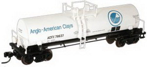 Atlas 50000259 N Scale Anglo American Kaolin Tankcar #78866