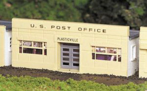 Bachmann 45144 HO Plasticville Post Office Building Kit