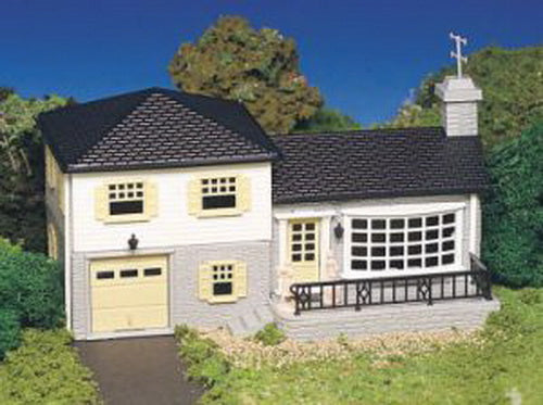 Bachmann 45213 HO Plasticville Split-Level House Kit