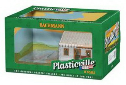 Bachmann 45316 O Plasticville Built-Up House Under Construction Building