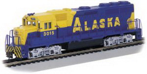Bachmann 60348 HO Alaska EMD GP40 Diesel Locomotive w/DCC #3015