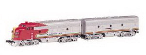 Bachmann 81259 N Scale Santa Fe F7 AB Diesel sET