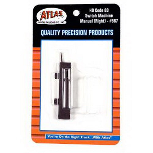 Atlas 0587 HO Code 83 Right Hand Manual Switch Machine