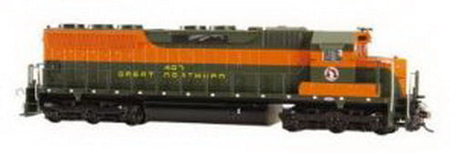 Bachmann 82714 HO Great Northern SD-45 Diesel Locomotive #407 with DCC