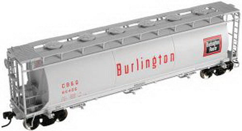 Atlas 19326 CB&Q 3-Bay Cylindrical Hopper No. 85403
