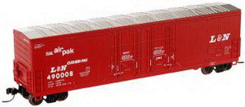Atlas 50000172 N Scale L&N 53' Plug Door Boxcar #490008