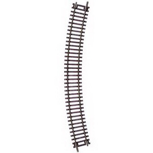 Atlas 0512 HO Code 83 18" Radius Curved Track-Single Piece of Track
