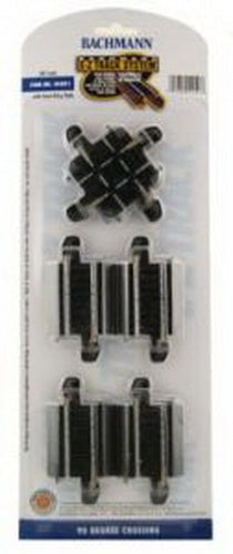 Bachmann 44441 HO Steel Alloy 90 Degree E-Z Track Crossing