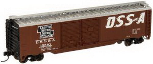 Atlas 36441A N Scale DSS&A 50' Double Door Boxcar #15510