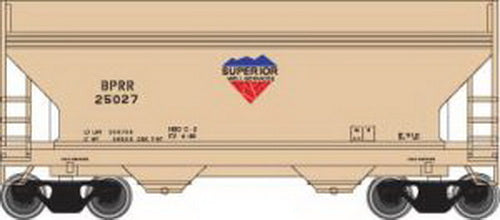 Atlas 39279A N Scale BPRR 2-Bay Centerflow Hopper #25027