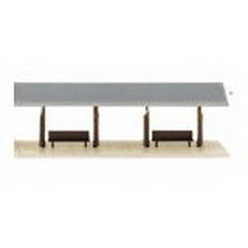 Atlas 2842 N Passenger Station Platform Building Kit (Pack of 2)