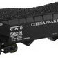 Atlas 42202 N Scale C&O 2 Bay Hopper #50314
