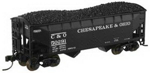 Atlas 42202 N Scale C&O 2 Bay Hopper #50314
