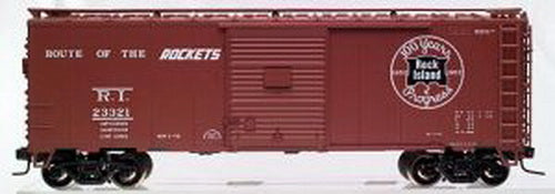 Atlas 558 O Scale RI 40 Foot Boxcar (2-Rail)
