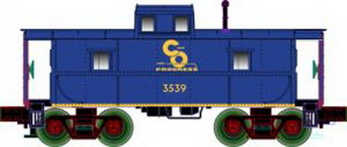 Industrial Rail 1007001 Chesapeake & Ohio Caboose