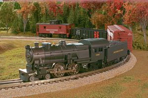 Industrial Rail 1009000 Pennsylvania O Gauge Steam Freight Train Set