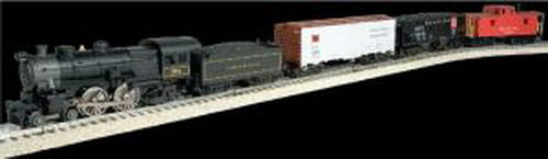 Industrial Rail 1009005S Reading Fast Freight O Gauge Steam Train Set