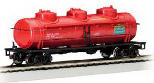 Bachmann 17127 HO Pennsalt Chemical 40' 3-Dome Tank Car #4854