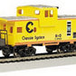Bachmann 17709 HO Scale Chessie Yellow 36' Wide-Vision Caboose