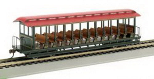Bachmann 19346 HO Painted & Unlettered Jackson Sharp Open Side