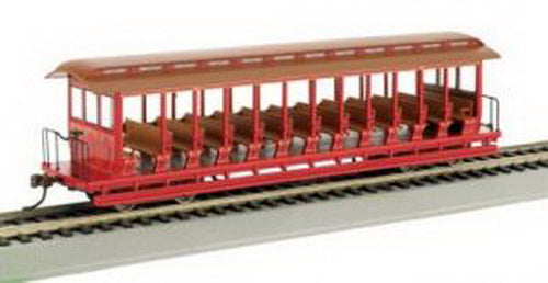Bachmann 19349 HO Jackson Sharp Open-Side Excursion Car