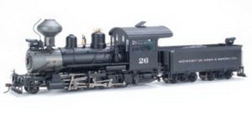 Bachmann 25961 On30 Midwest Quarry & Mining Co. 2-8-0 w/DCC Steam Loco #26
