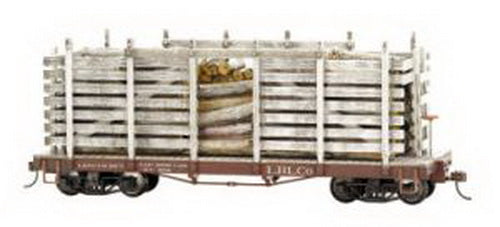 Bachmann Spectrum 26863 On30 Little River Logging Co. Pulpwood Car