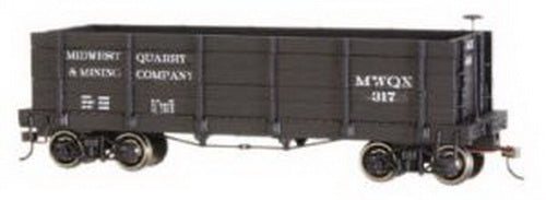 Bachmann 27861 On30 Midwest Quarry & Mining Company High Side Gondola w/Load