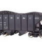 Bachmann 27930 On30 East Broad Top 2-Bay Steel Hopper - Old Lettering (Set of 2)