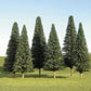 Bachmann 32001 Scene Scapes 5"-6" Pine Trees (Set of 6)