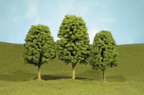 Bachmann 32006 Scene Scapes 3"-4" Deciduous Trees (Set of 3)